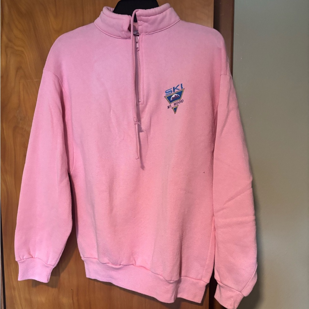 Vintage Pink Mt. Hood Ski Sweatshirt